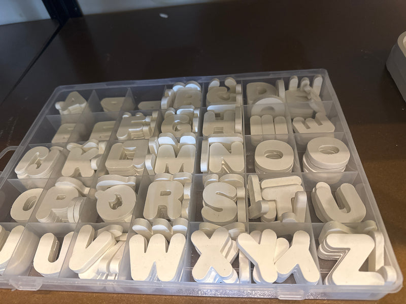 Alphabet Letters - Eco Resin