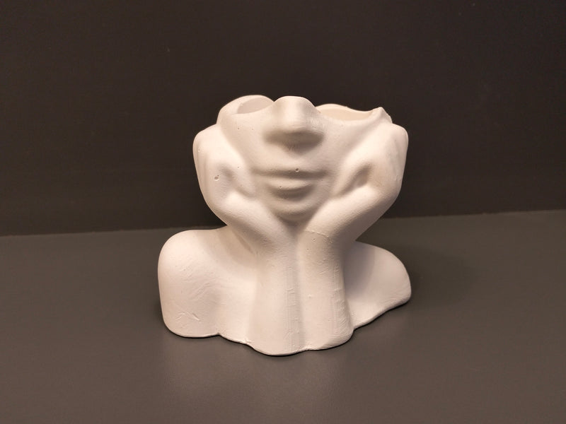 Face Vase - Eco Resin