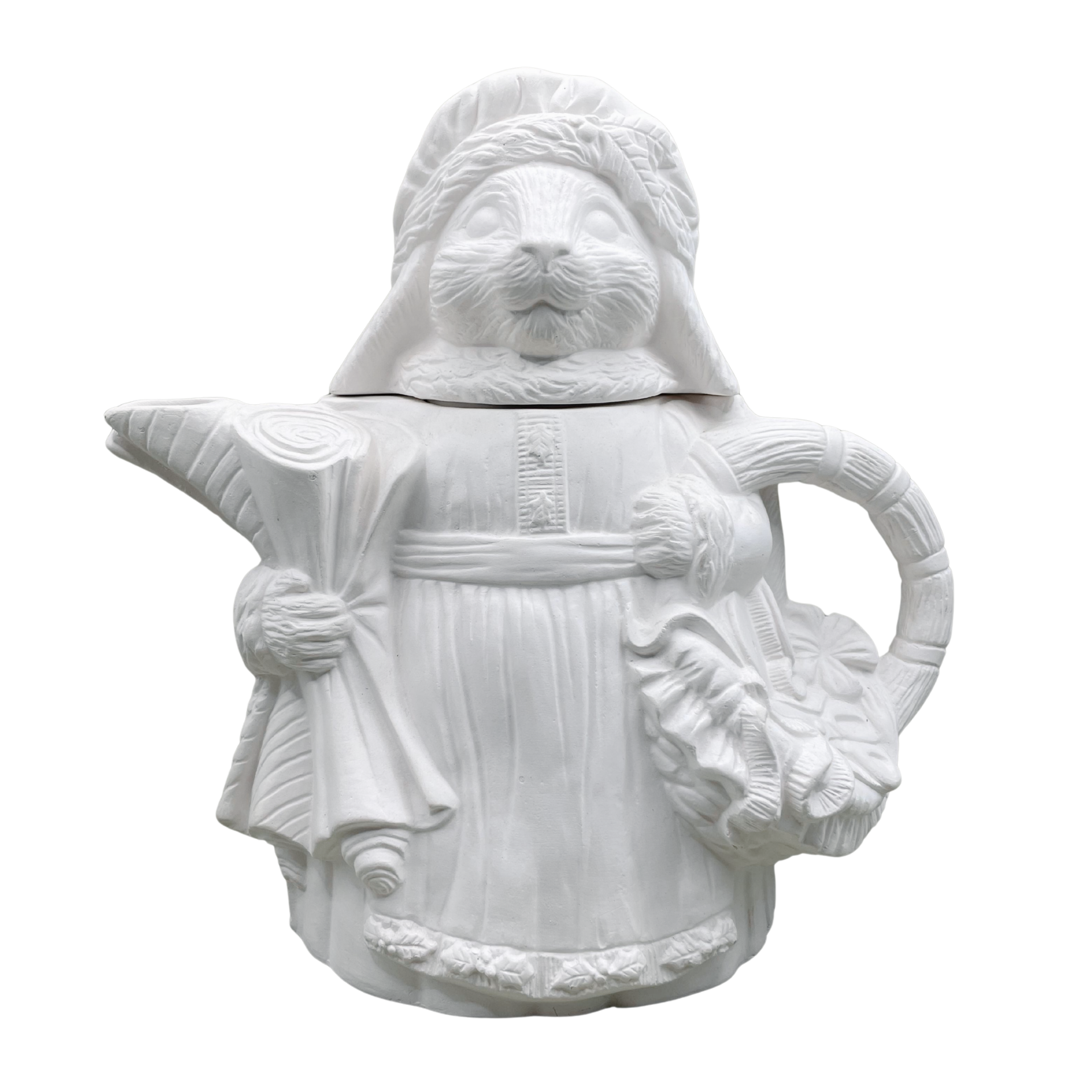 Armish Bunny Tea Pot