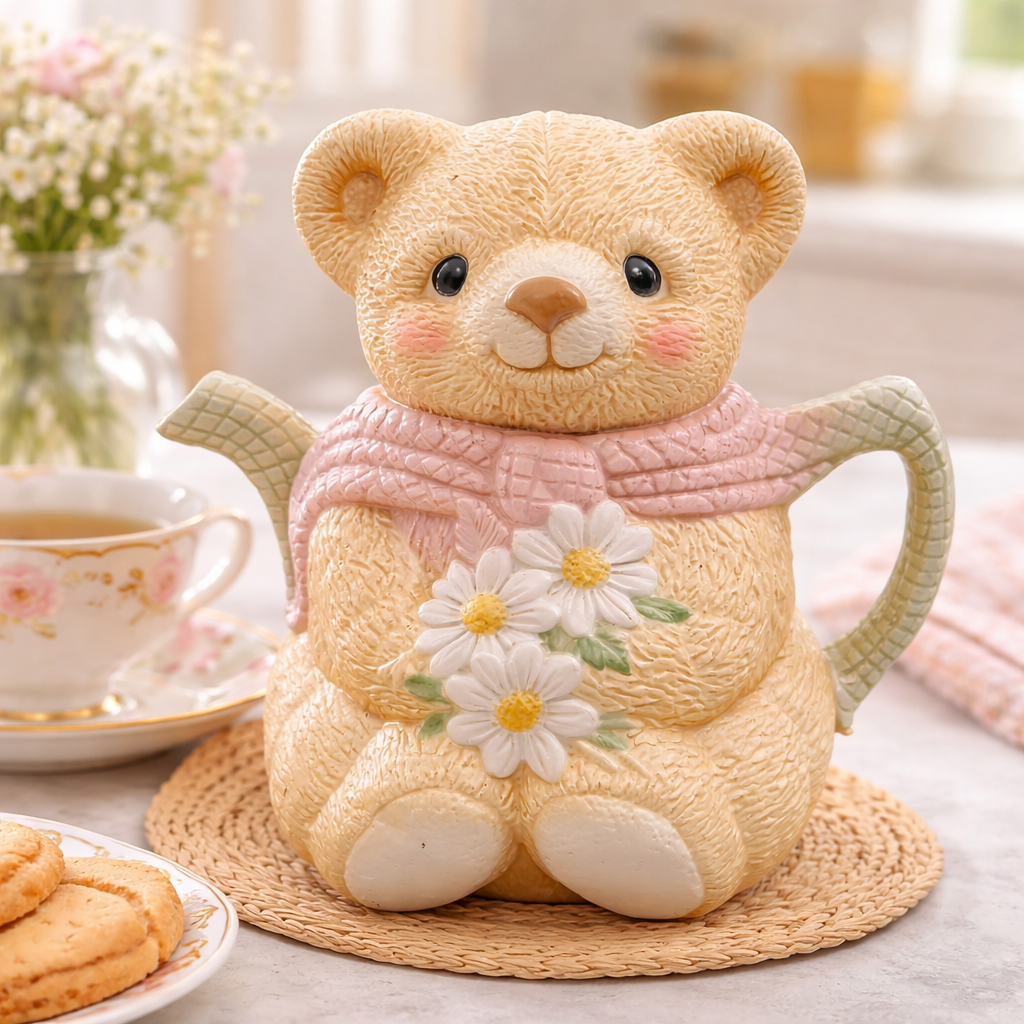 Teddy Bear Tea Pot