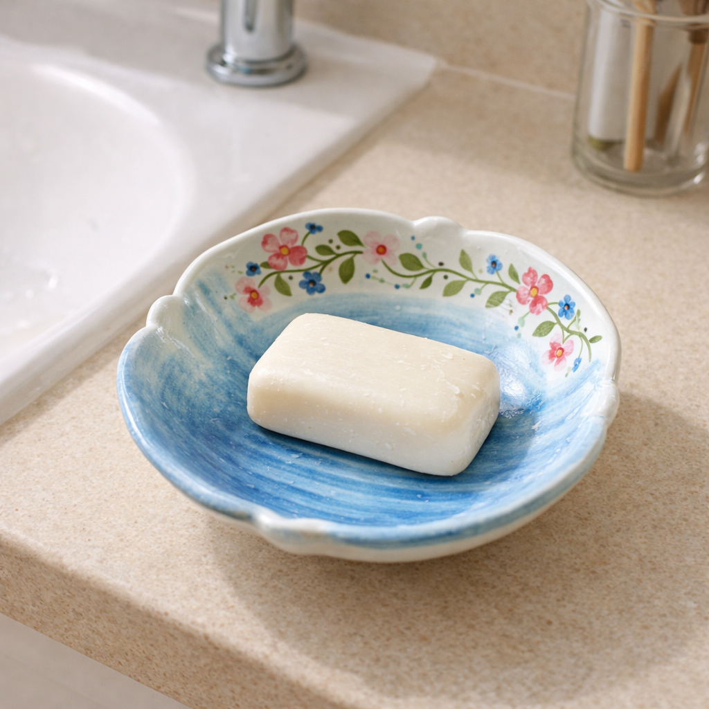 Frilly Soap Holder