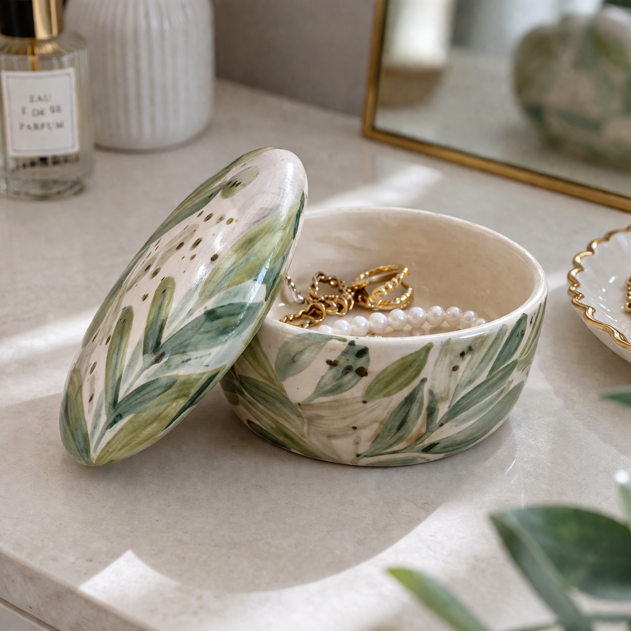 Trinket Box Oval Medium