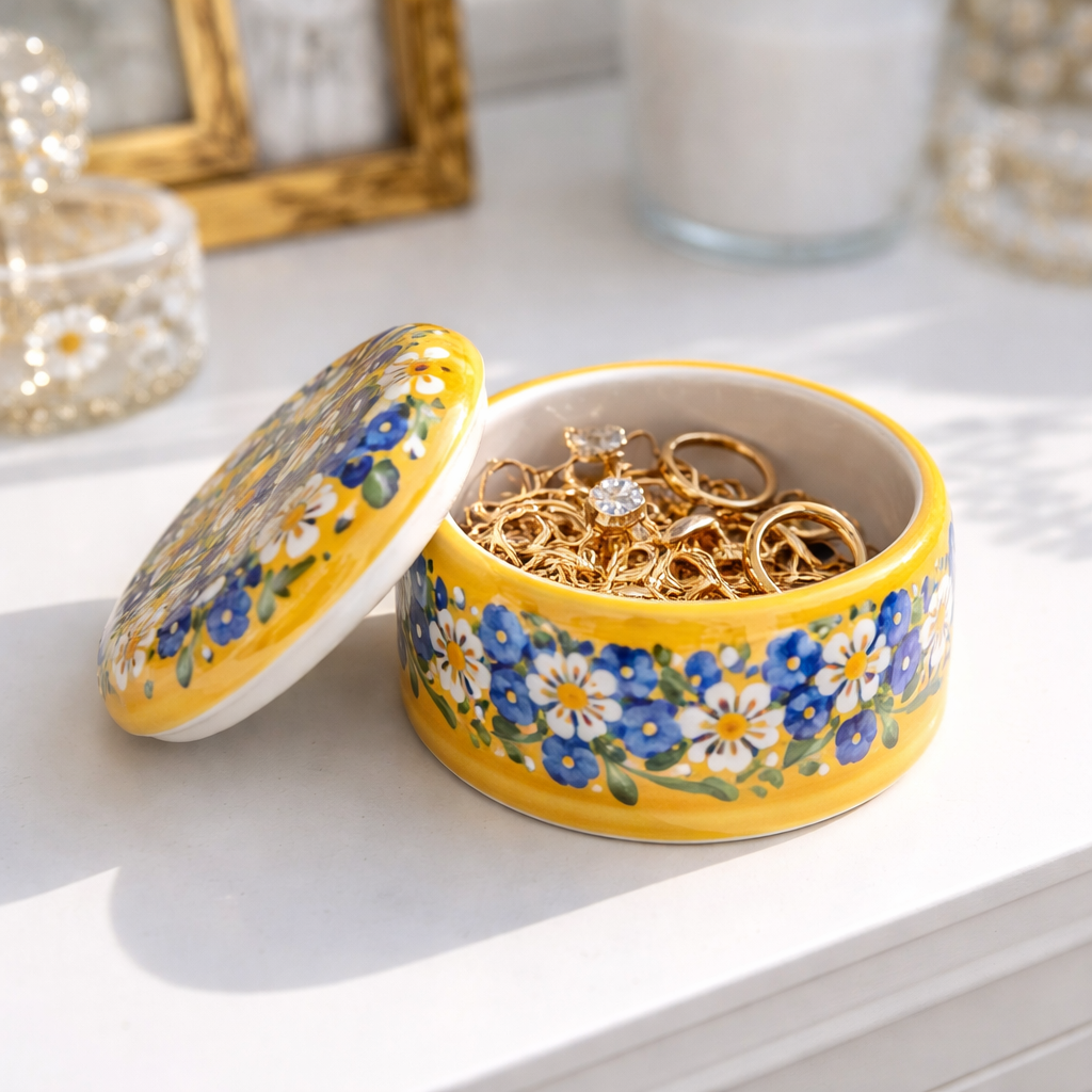 Trinket Box Round Small
