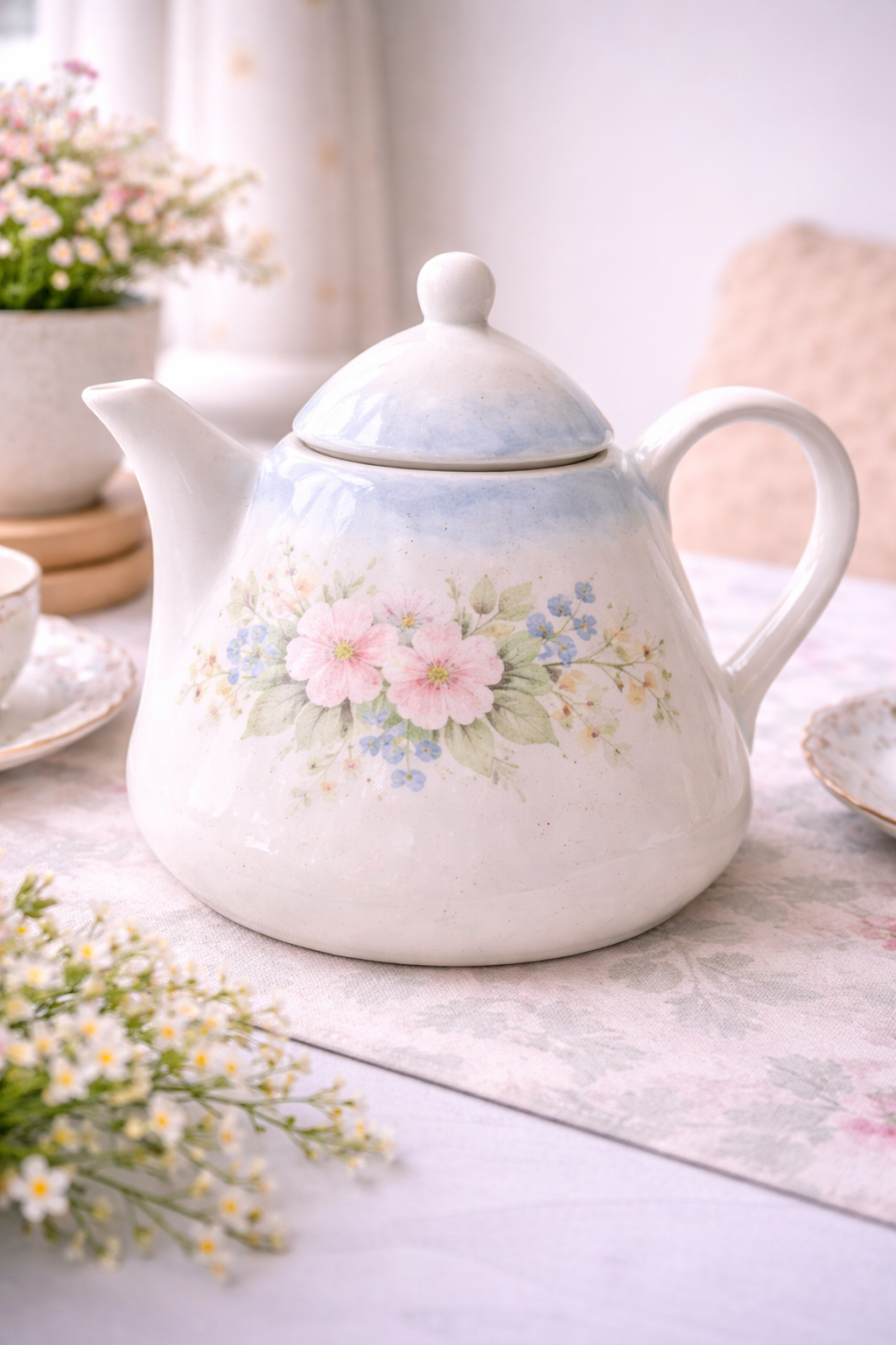 Pyramid Round Teapot