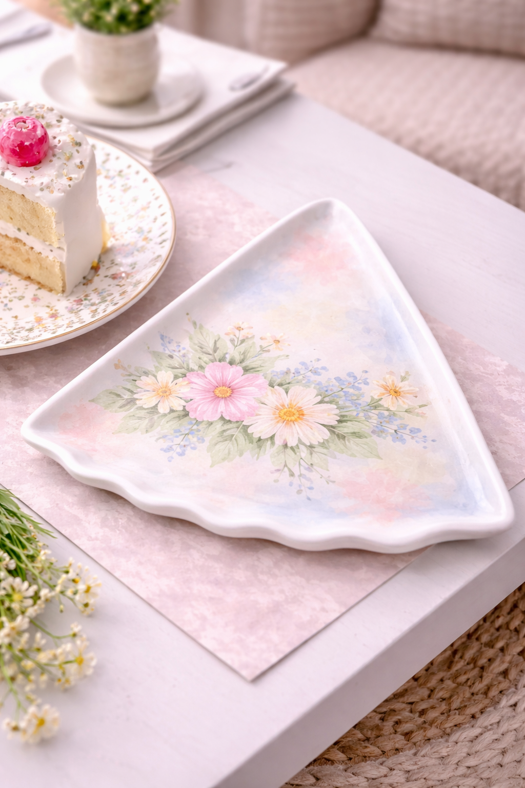 Cake Piece Plate