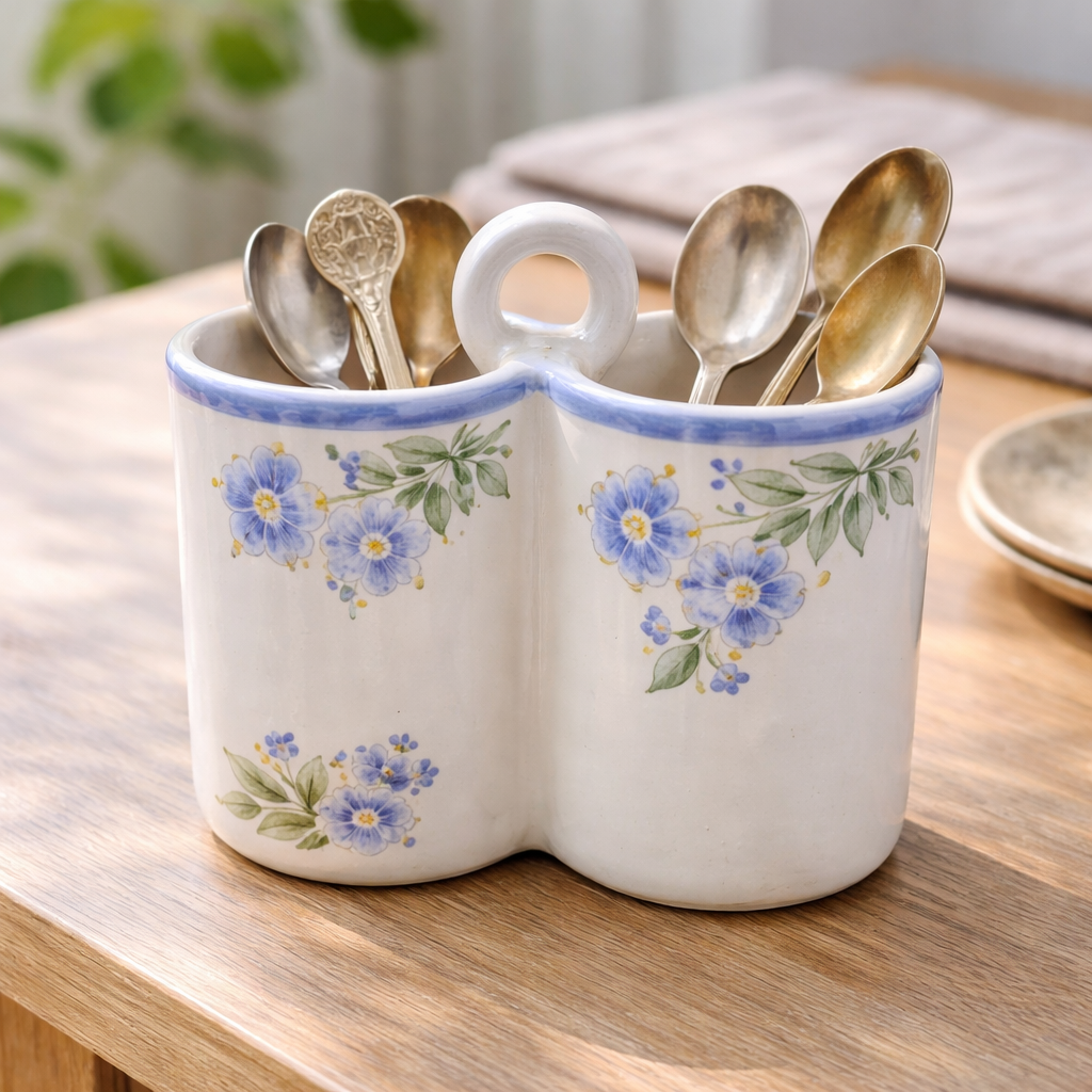 Double Teaspoon Holder