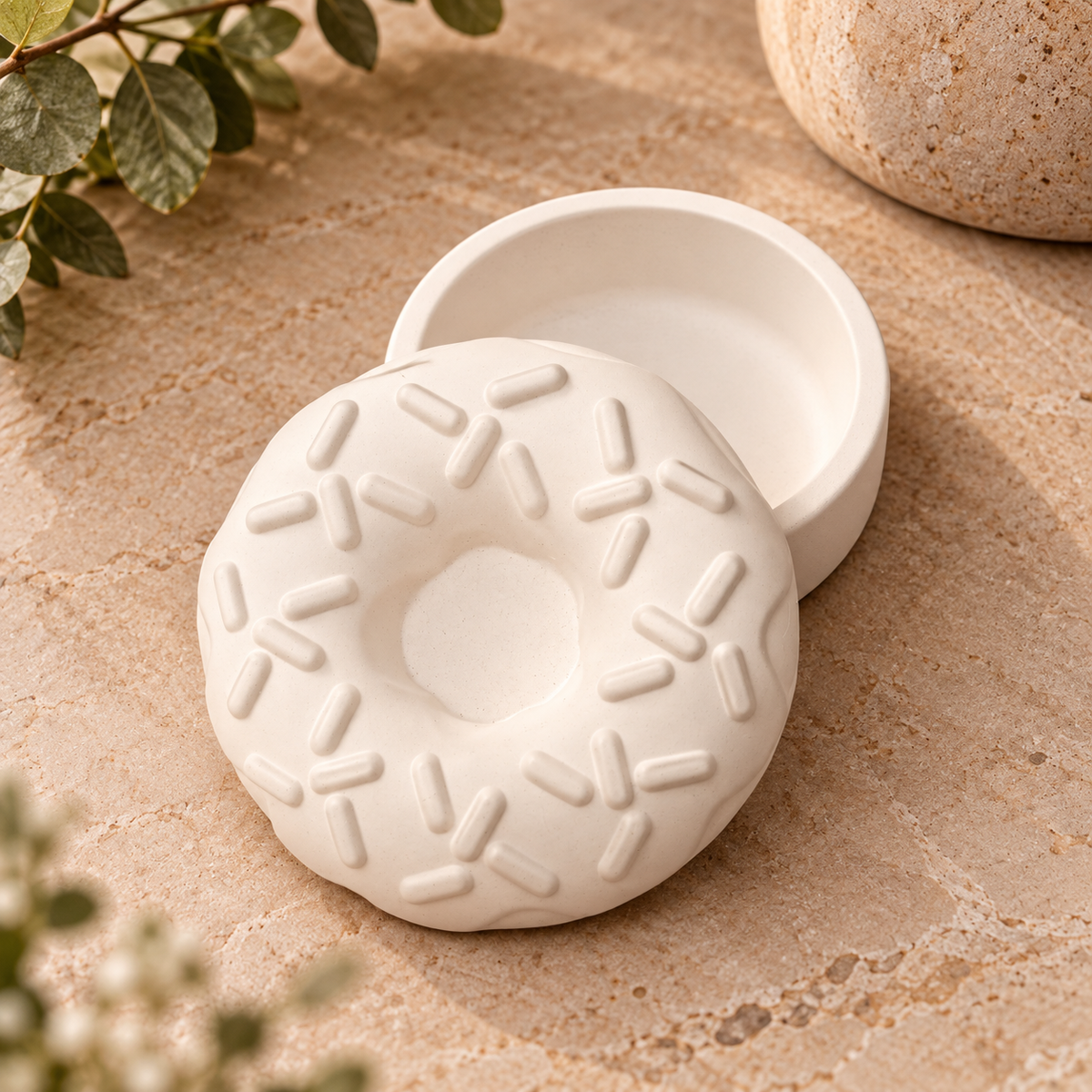 Donut Trinket Box - Eco Resin