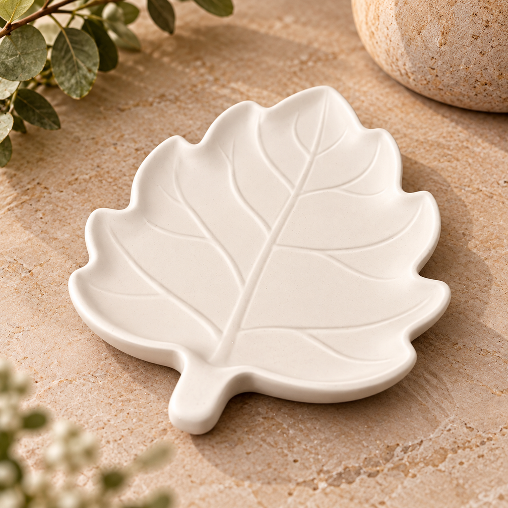 Leaf Trinket Tray - Eco Resin