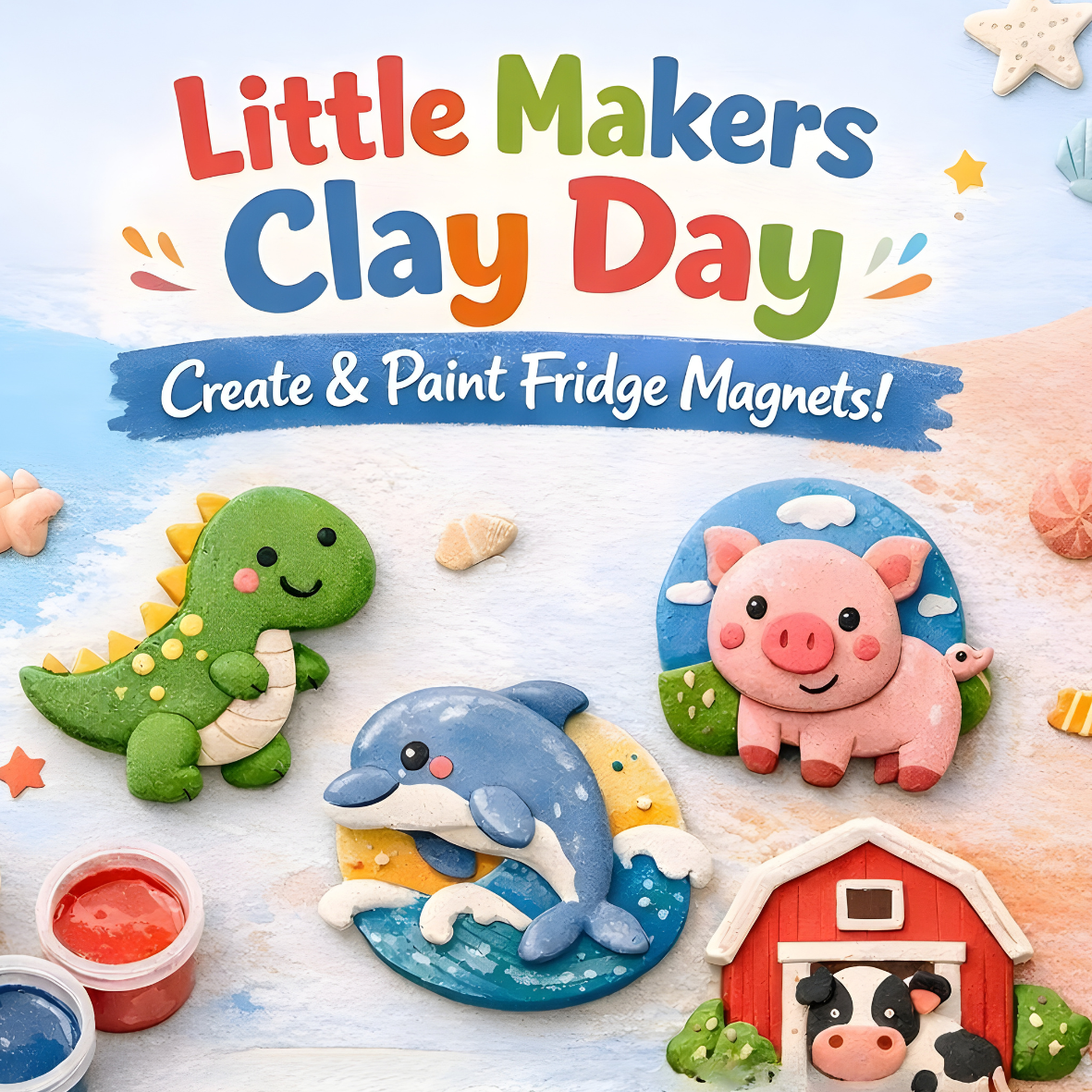 Little Makers Clay Day