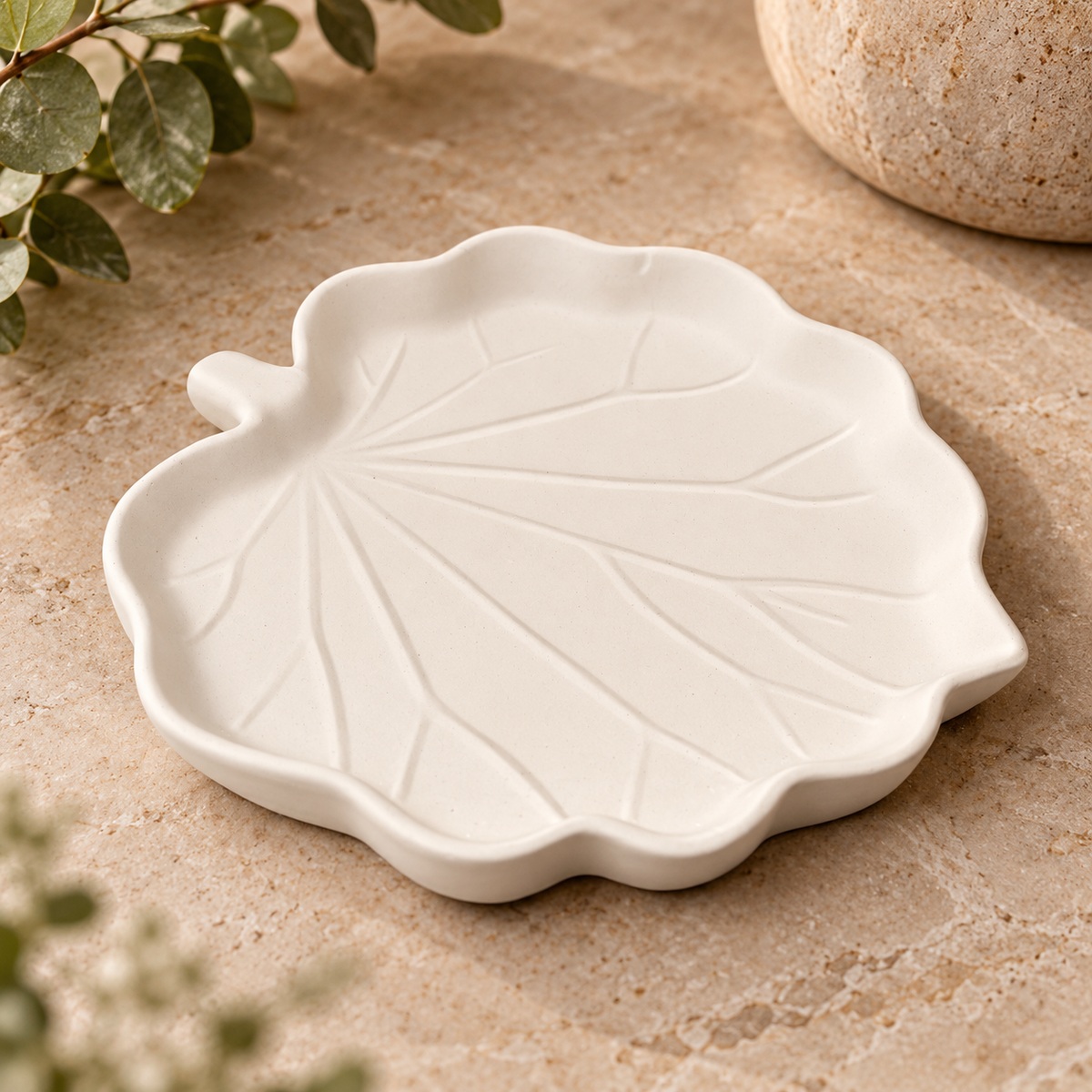 Leaf Trinket Tray - Eco Resin