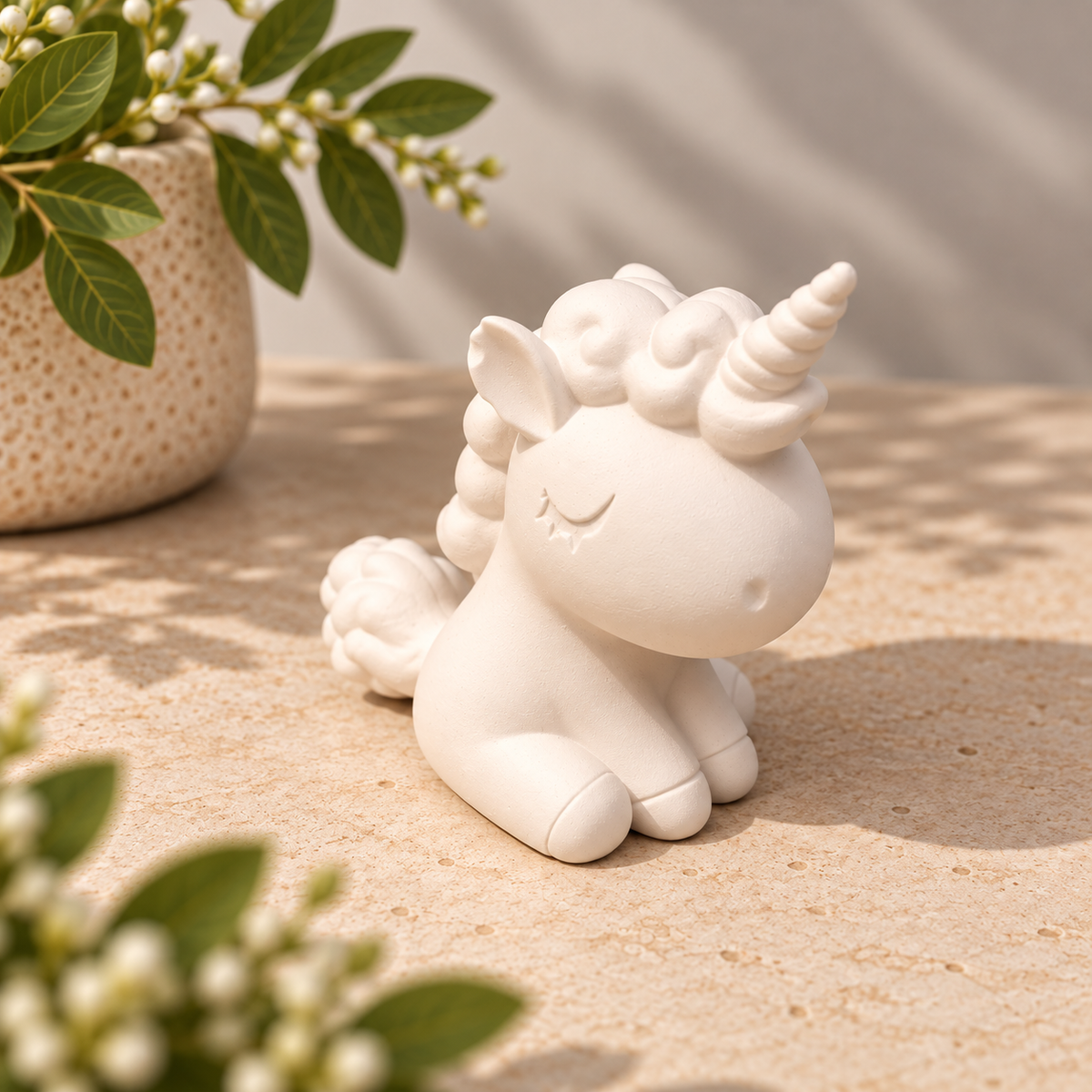 Sitting Unicorn - Eco