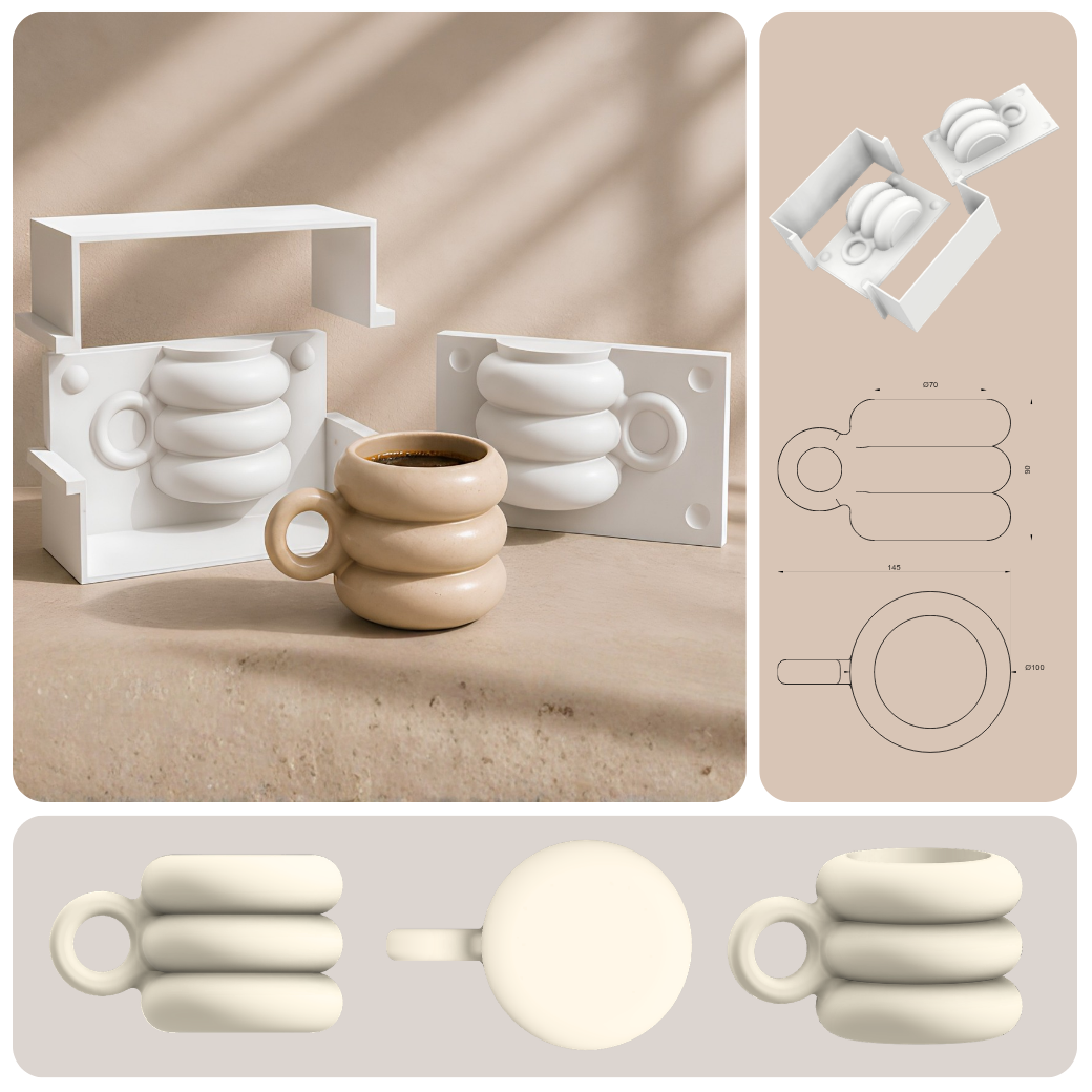 Boba Mug STL File