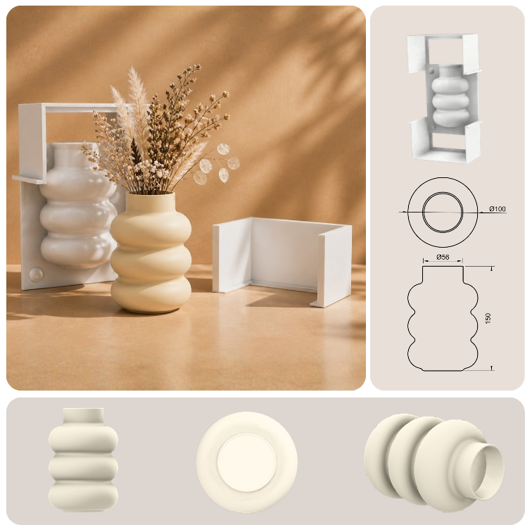 Sorelle Vase STL File