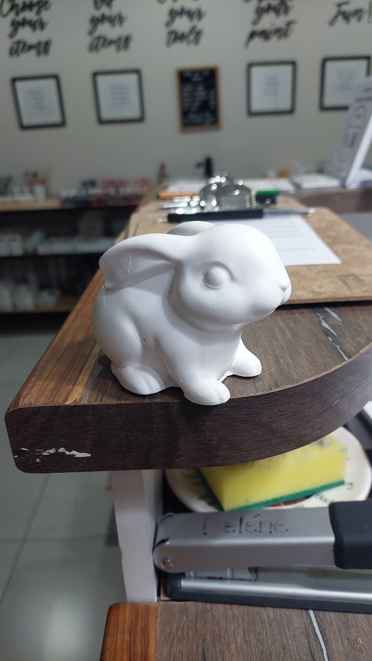Large Smooth Rabbit - Eco Resin