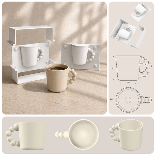 Alora Mug STL File